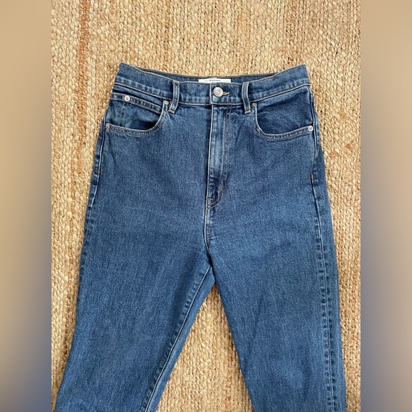 SLVRLAKE Beatnik Ankle Jeans Promised Land Blue Denim Size 28 - Picture 5 of 13